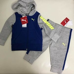 Puma cute boy pants long sleeve warm set